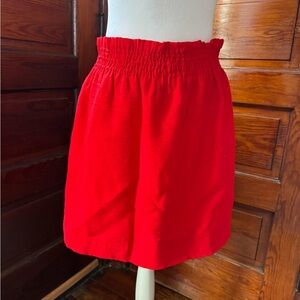 J. Crew High Waist Red Women's skirt